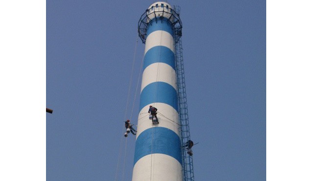 煙囪如何用防腐材料施工？