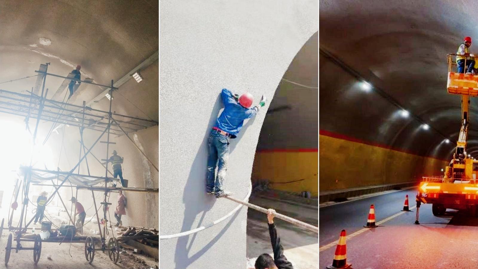 湖北丹江口隧道防腐涂裝工程：富萊德高性能防腐涂料的成功應用