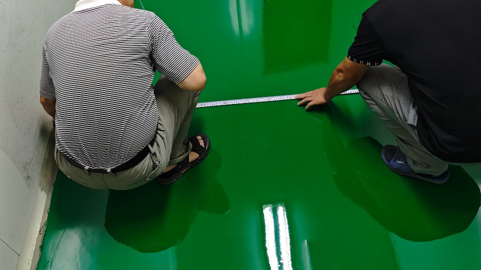 富萊德地坪漆 · 湖北某藥業廠房舊地面翻新實錄