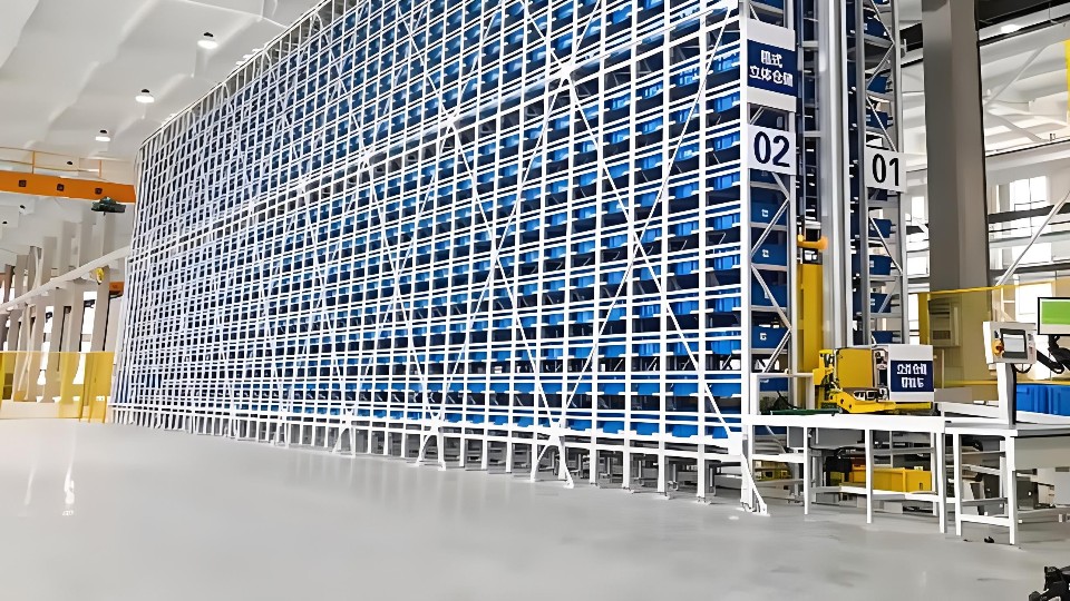 聚氨酯超平耐磨地坪漆在自動立體庫的應用