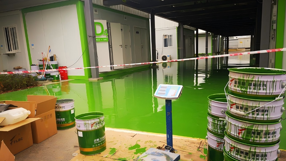 富萊德環(huán)氧地坪涂層體系在臨時防疫方艙的應(yīng)用
